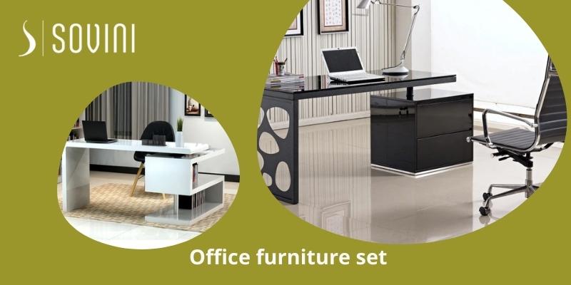 Create a vogue look with an office furniture set