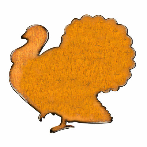 Rustic Turkey Holiday Door Decor by Nature Wonders - Thanksgiving Decor - 99154H