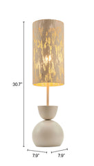 Gochi White Table Lamp | Modern Designer Lighting