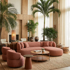 Buff Taupe Floor Lamp | Modern Designer Lighting
