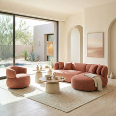 Buff Taupe Floor Lamp | Modern Designer Lighting