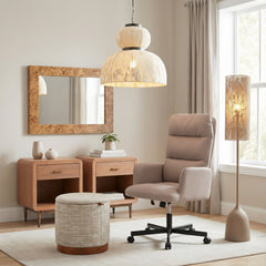 Buff Taupe Floor Lamp | Modern Designer Lighting