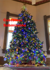 Real Christmas Trees Delivered 8 Foot Premium Balsam Fir Christmas Tree