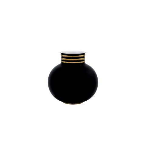 Arienne Black Accent Vase