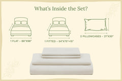 Organic Sateen Bed Sheets Set