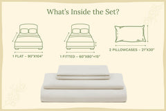 Organic Sateen Bed Sheets Set