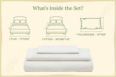 Organic Sateen Bed Sheets Set