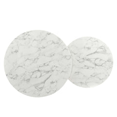 Ravenna Artificial Marble Nesting Coffee Table