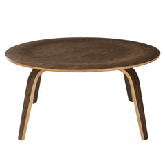 Fathom Wood Coffee Table by Modway - Walnut