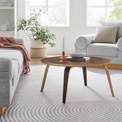 Fathom Wood Coffee Table by Modway - Walnut