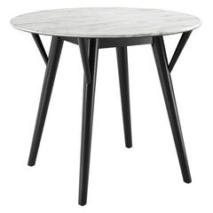 Gallant 36" Round Performance Artificial Marble Dining Table