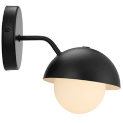 Eclipse Globe Wall Sconce by Modway - Black