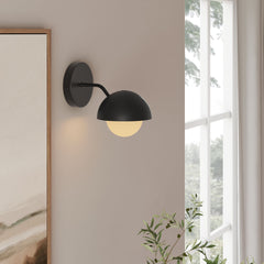 Eclipse Globe Wall Sconce by Modway - Black