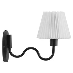 Wave Squiggle Arm Wall Sconce by Modway - Black