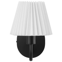 Wave Squiggle Arm Wall Sconce by Modway - Black
