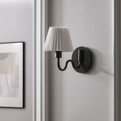 Wave Squiggle Arm Wall Sconce by Modway - Black