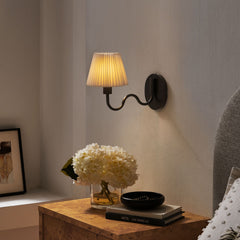 Wave Squiggle Arm Wall Sconce by Modway - Black