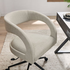 Pinnacle Upholstered Office Chair by Modway - Linen
