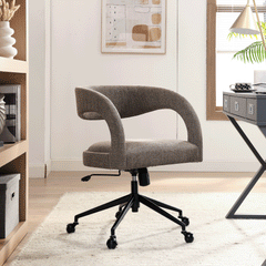 Pinnacle Upholstered Office Chair by Modway - Mocha