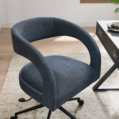 Pinnacle Upholstered Office Chair by Modway - Slate Blue
