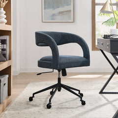 Pinnacle Upholstered Office Chair by Modway - Slate Blue