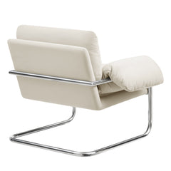 Ansel Performance Velvet Accent Chair by Modway - Alabaster