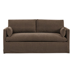 Wellfleet Slipcovered Linen-Blend Loveseat by Modway - Cocoa