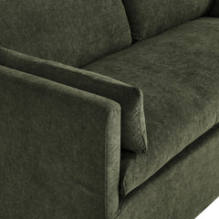 Wellfleet Slipcovered Linen-Blend Loveseat by Modway - Sage