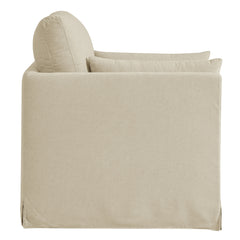 Wellfleet Slipcovered Linen-Blend Armchair by Modway - Linen