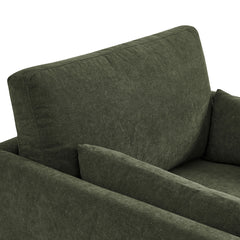 Wellfleet Slipcovered Linen-Blend Armchair by Modway - Sage
