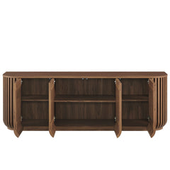 Fortitude 75" Curved Sideboard Storage Cabinet by Modway