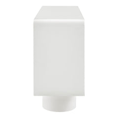 Lumo 4-Door Curved Wood Accent Cabinet by Modway - White