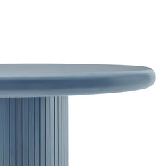 Belmonte 45 Inch Painted Wood Round Pedestal Dining Table by Modway - Stillwater Blue