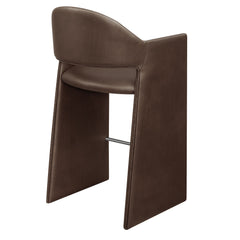 Talia 41 Inch Vegan Leather Bar Stool by Modway - Espresso