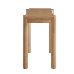 Taschen Console Table by Modway - Weathered Oak