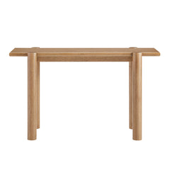 Taschen Console Table by Modway - Weathered Oak
