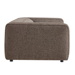 Auren 88 Inch Lattice Bouclé Upholstered Sofa by Modway - Earth