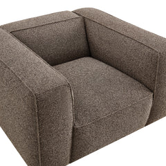 Auren Lattice Bouclé Upholstered Accent Chair by Modway - Earth