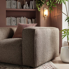 Auren Lattice Bouclé Upholstered Accent Chair by Modway - Earth