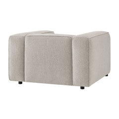 Auren Lattice Bouclé Upholstered Accent Chair by Modway - Fog