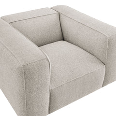 Auren Lattice Bouclé Upholstered Accent Chair by Modway - Fog