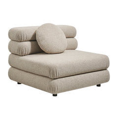 Jubilee 3-Piece Upholstered 3-Piece Modular Sofa Set by Modway - Linen