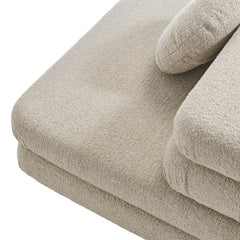Jubilee 5-Piece Upholstered Modular L-Shaped Sofa Set by Modway - Linen
