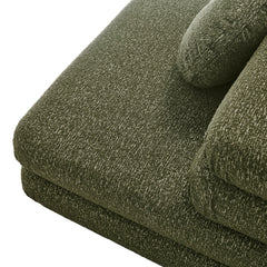 Jubilee 5-Piece Upholstered Modular L-Shaped Sofa Set by Modway - Olive