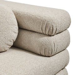 Jubilee 3-Piece Upholstered 3-Piece Modular Sofa Set by Modway - Linen