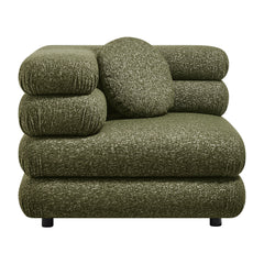 Jubilee 4-Piece Upholstered Modular Sofa Set by Modway - Olive