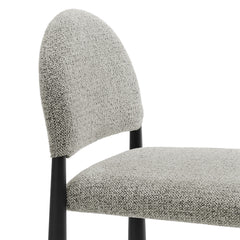 Hayley Upholstered Fabric Counter Stools Set of 2 by Modway - Black Camel