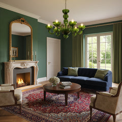 Green Ares Murano Glass Chandelier