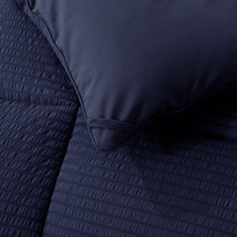 Kasentex Reversible All-Season Comforter Twin/Queen/King - Cozy Down Alternative Bedding