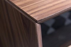 Lisa TV Stand in Warm Walnut